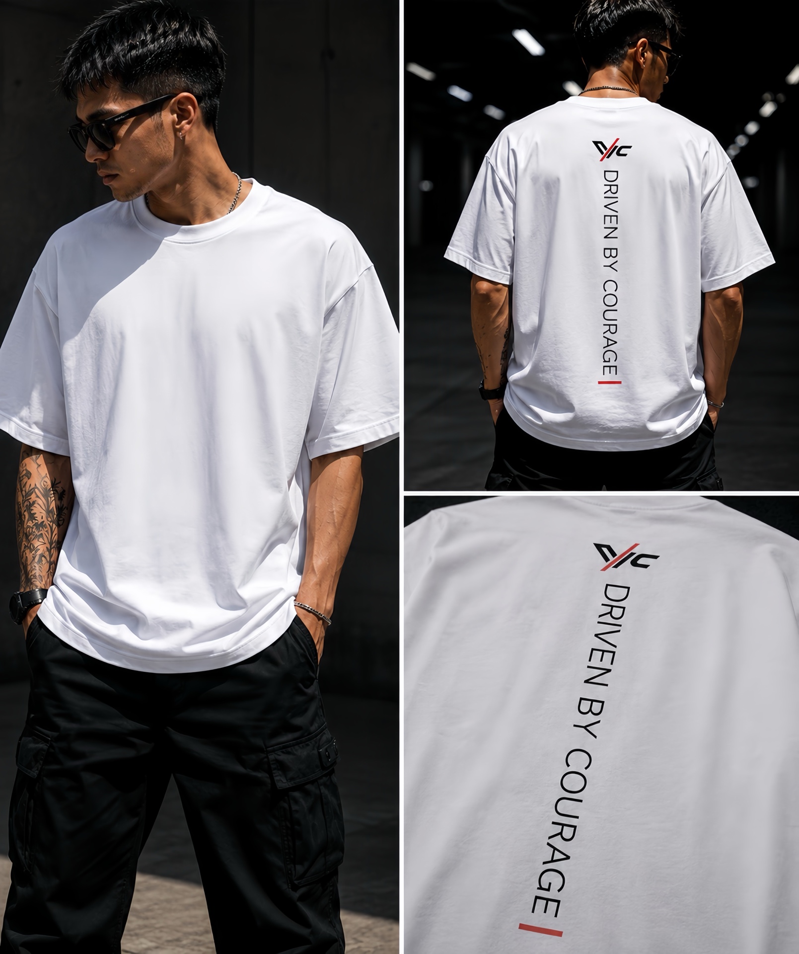 Belief White Tee (Original) - VIC Original Apparel & Goods